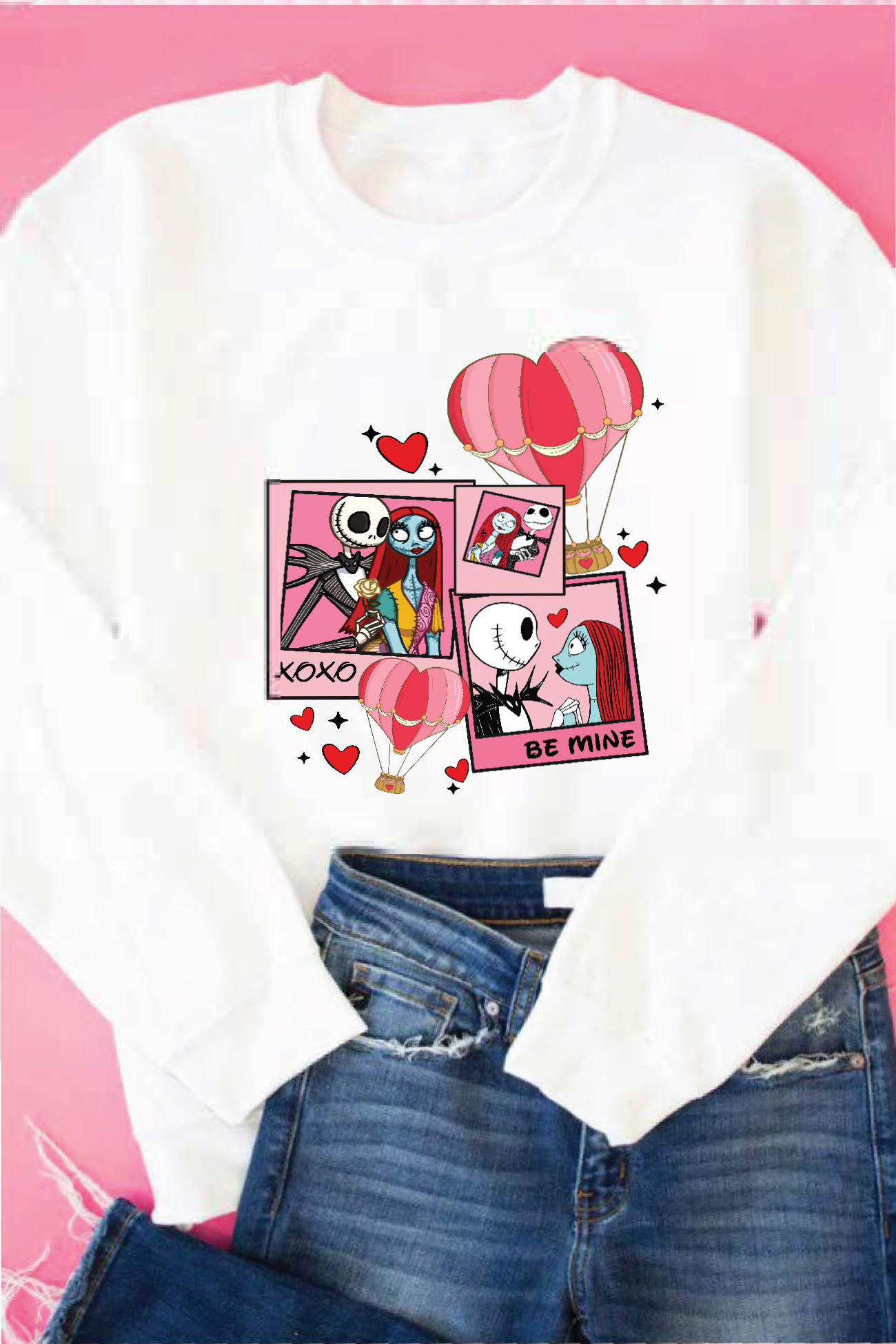 Jack and Sally Crewneck