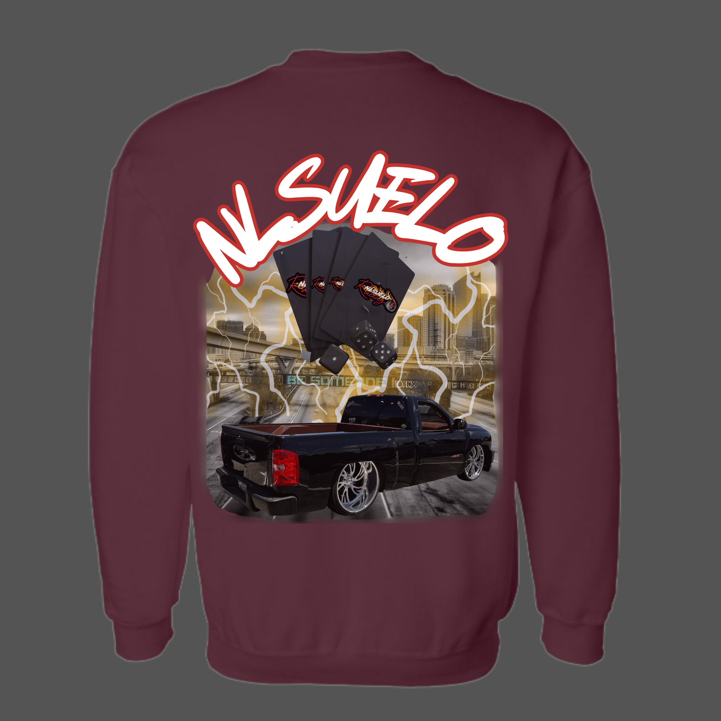 NLSUELO RACING CREWNECK SWEATSHIRT