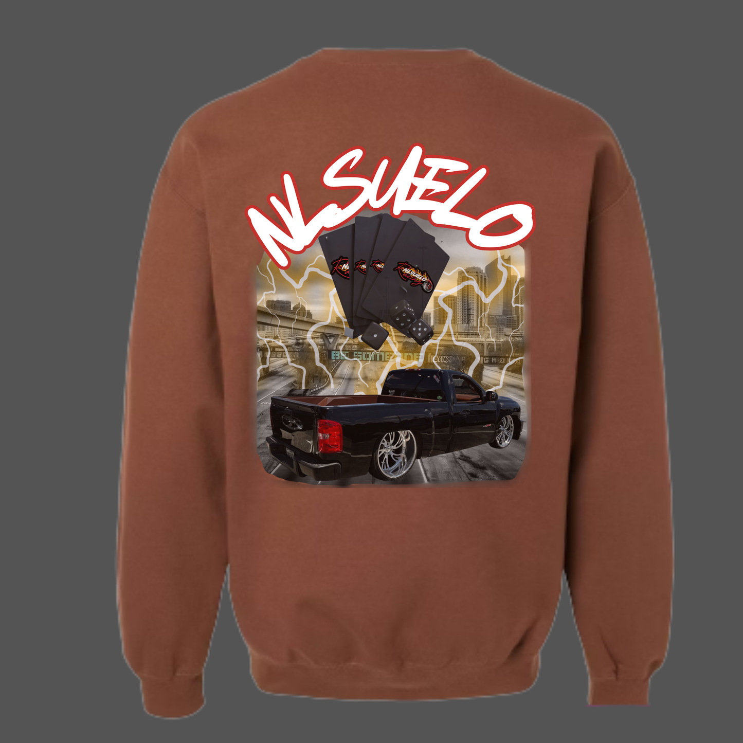NLSUELO RACING CREWNECK SWEATSHIRT
