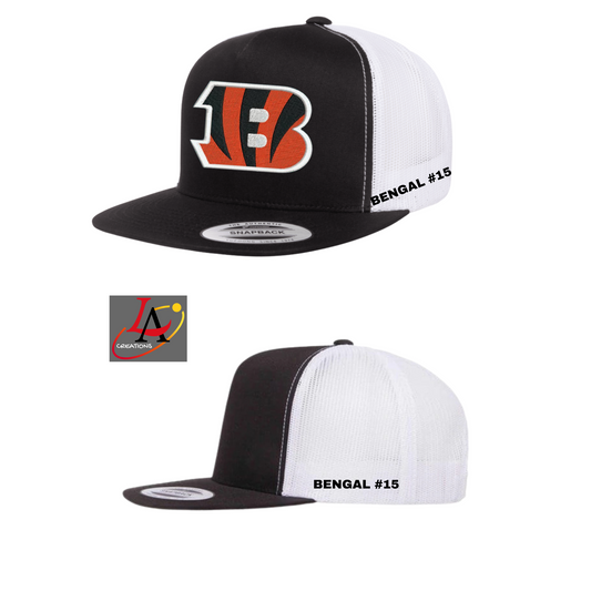 Bengals-Custom Embroidered Hats