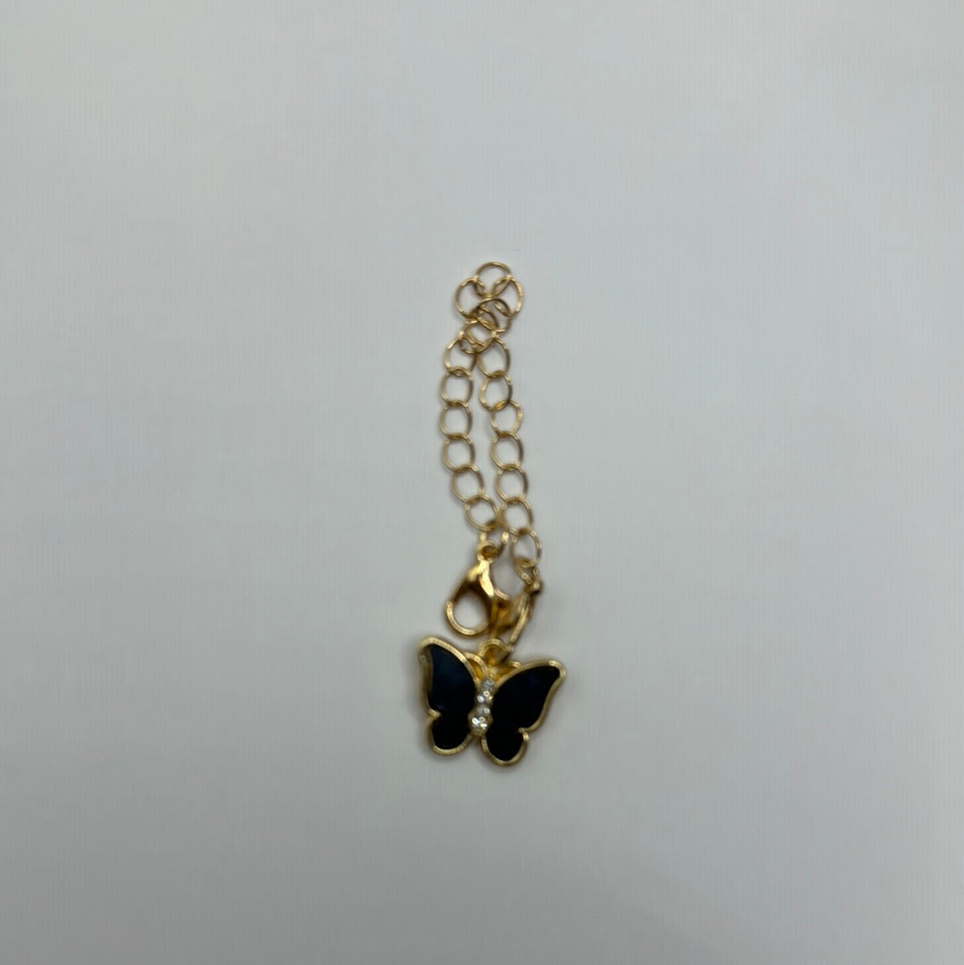 Cup charm butterfly