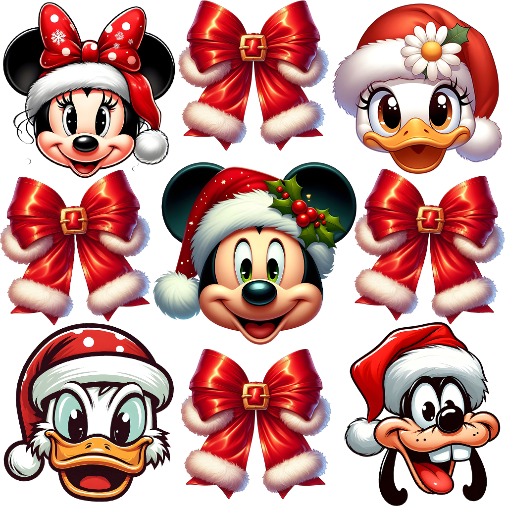 Kid's Christmas DTF's