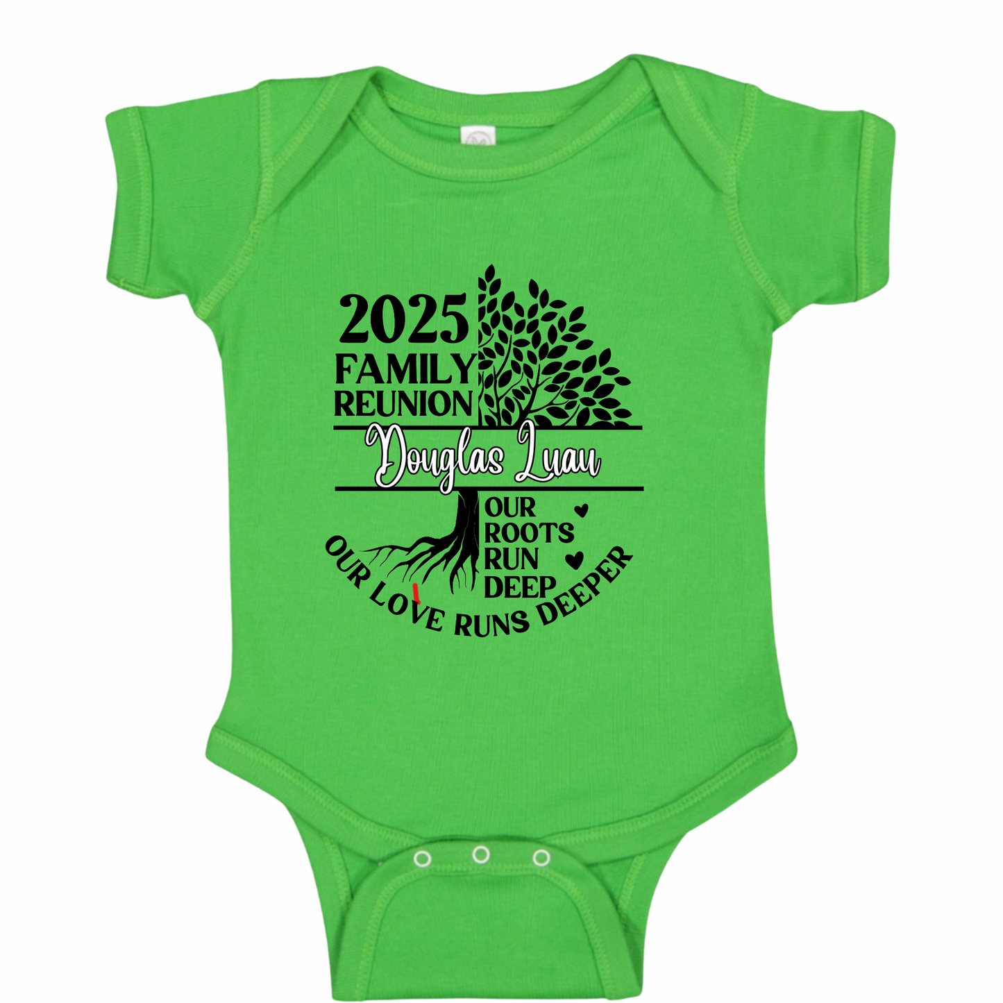 Slort sleeve Douglas Luau Reunion 2025 Shirt