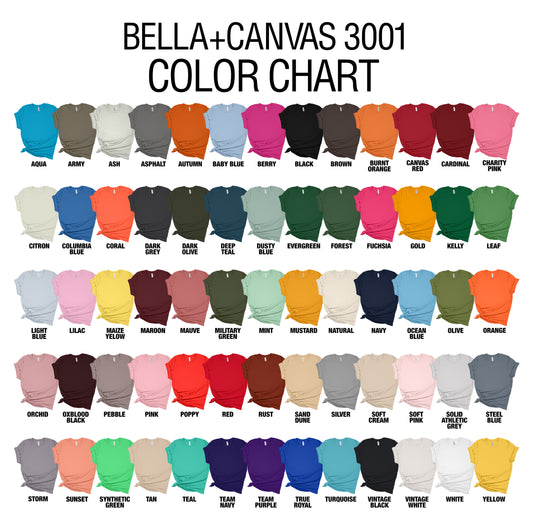 Bella Canvas 3001 Short Sleeve T-shirt