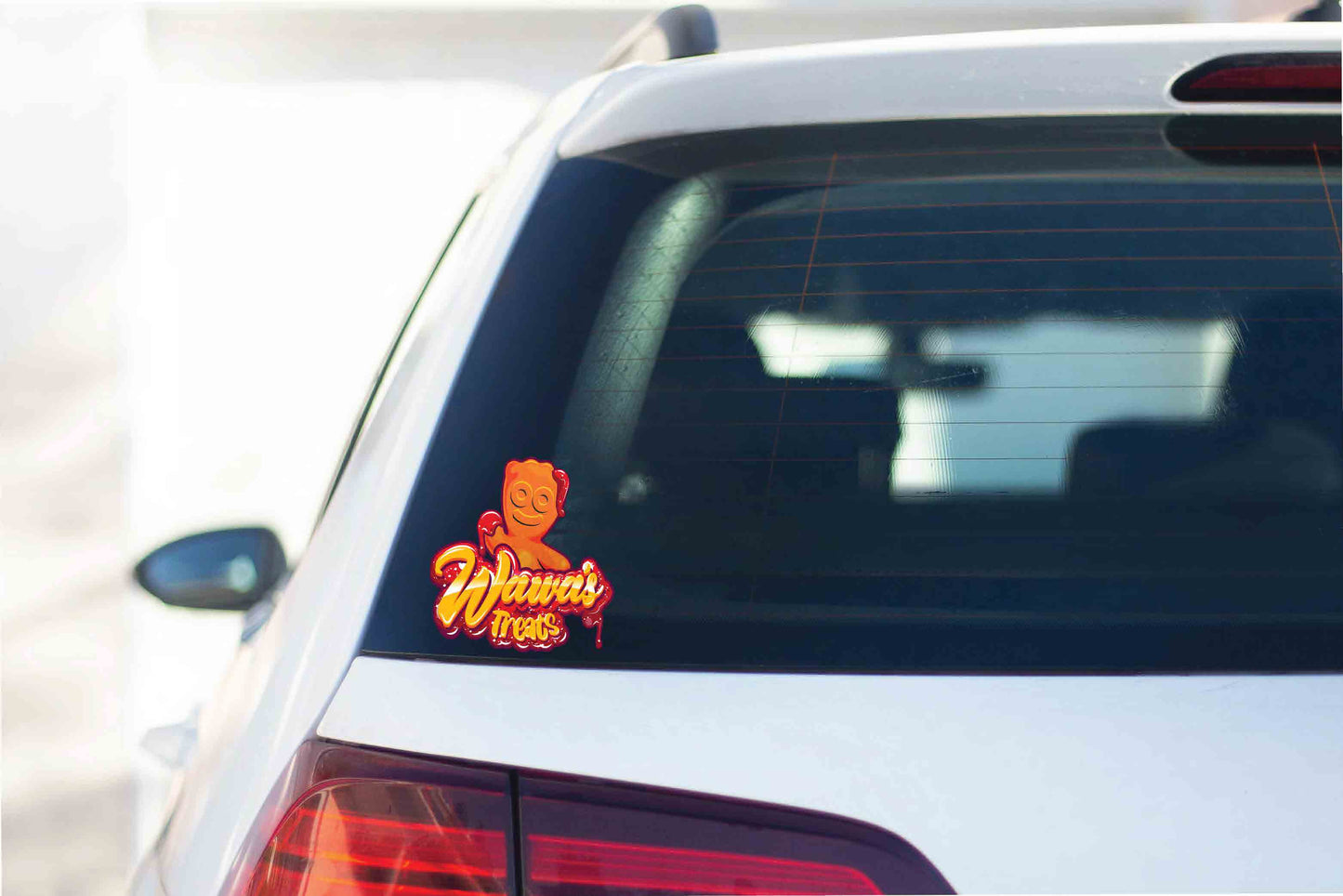 Wawa's treats Car decal