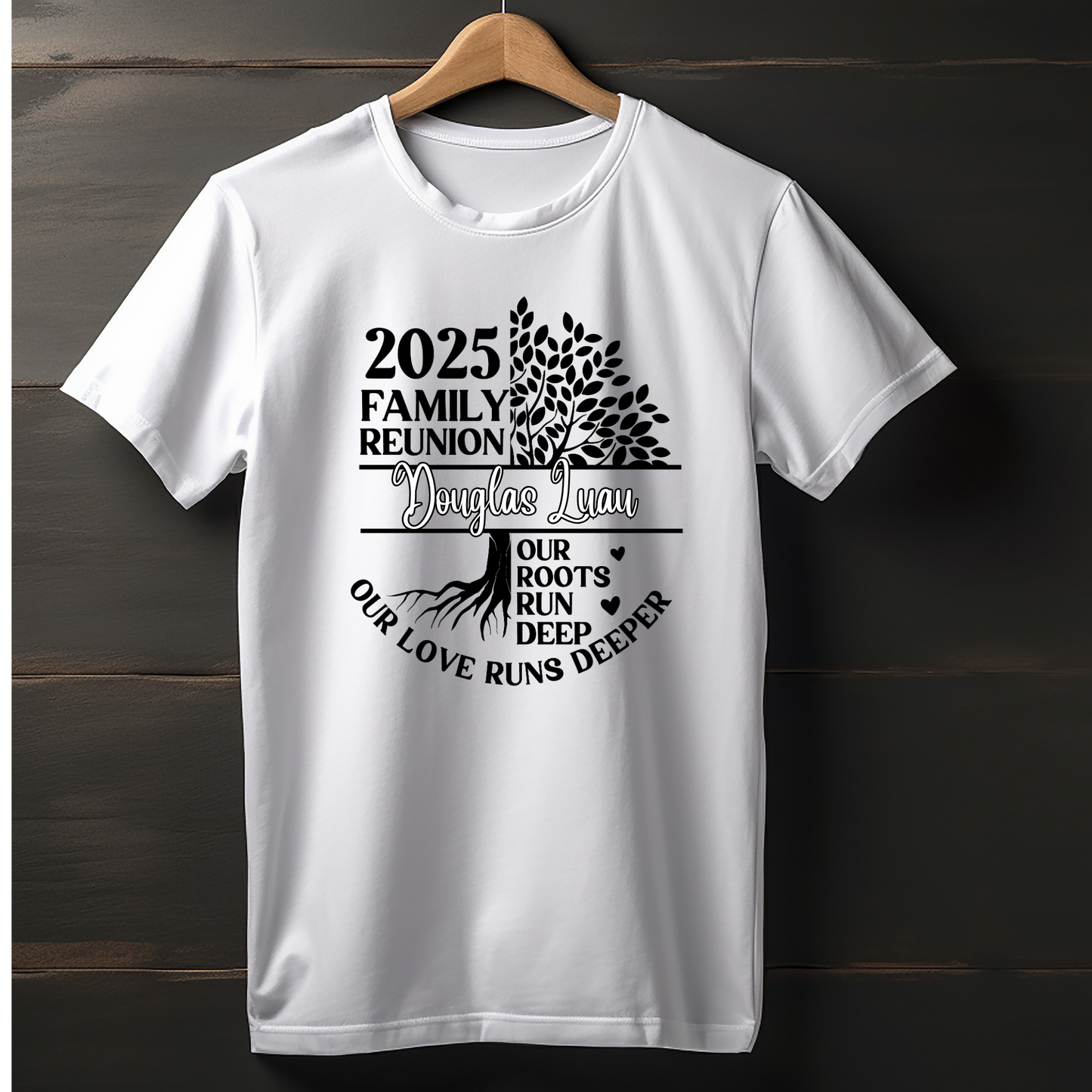 Slort sleeve Douglas Luau Reunion 2025 Shirt