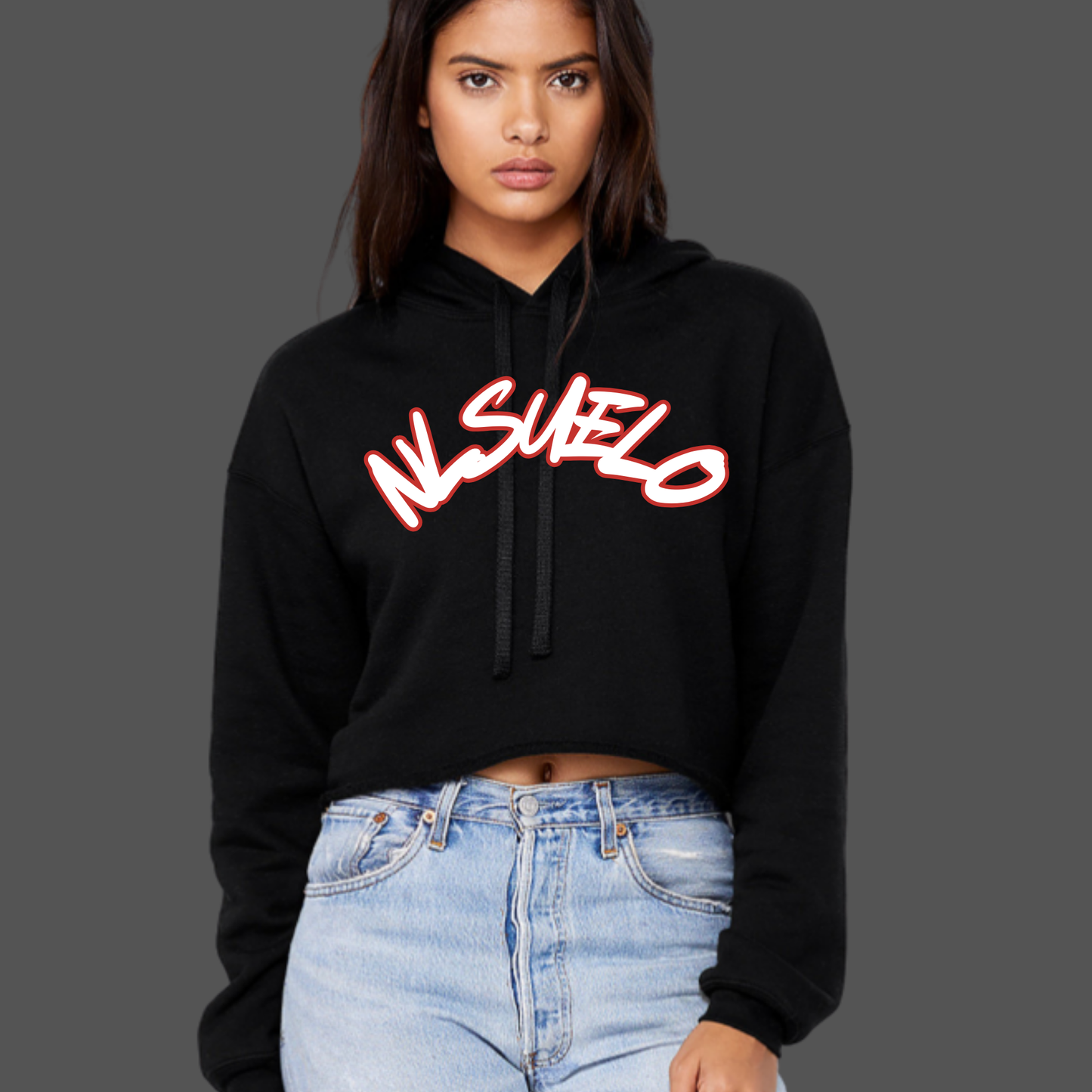 NLSUELO Cropped Hoodie