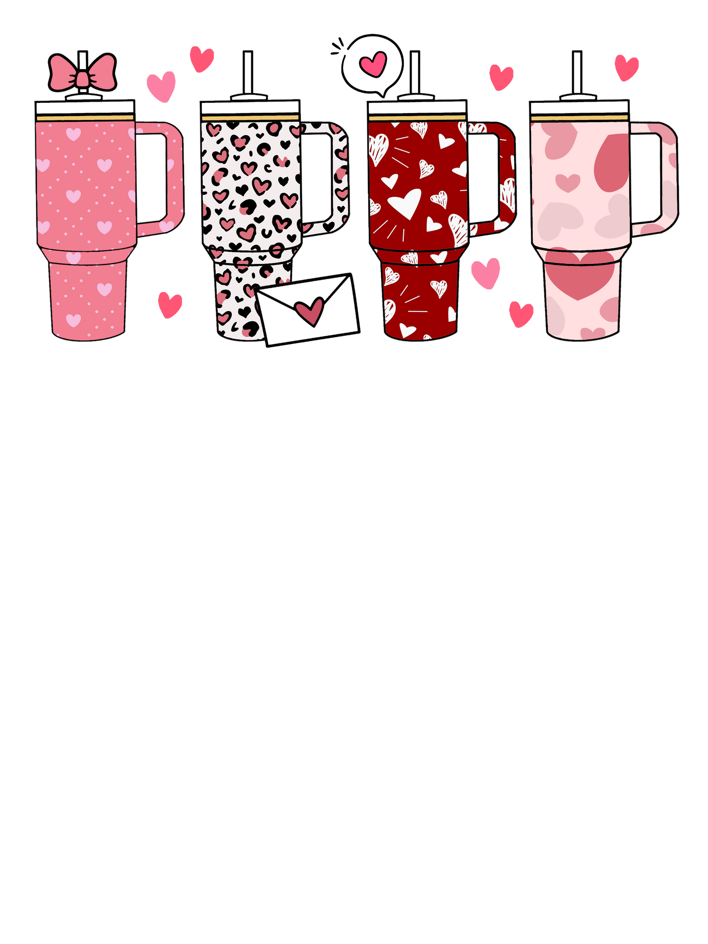 DTF Transfer- Big Cups