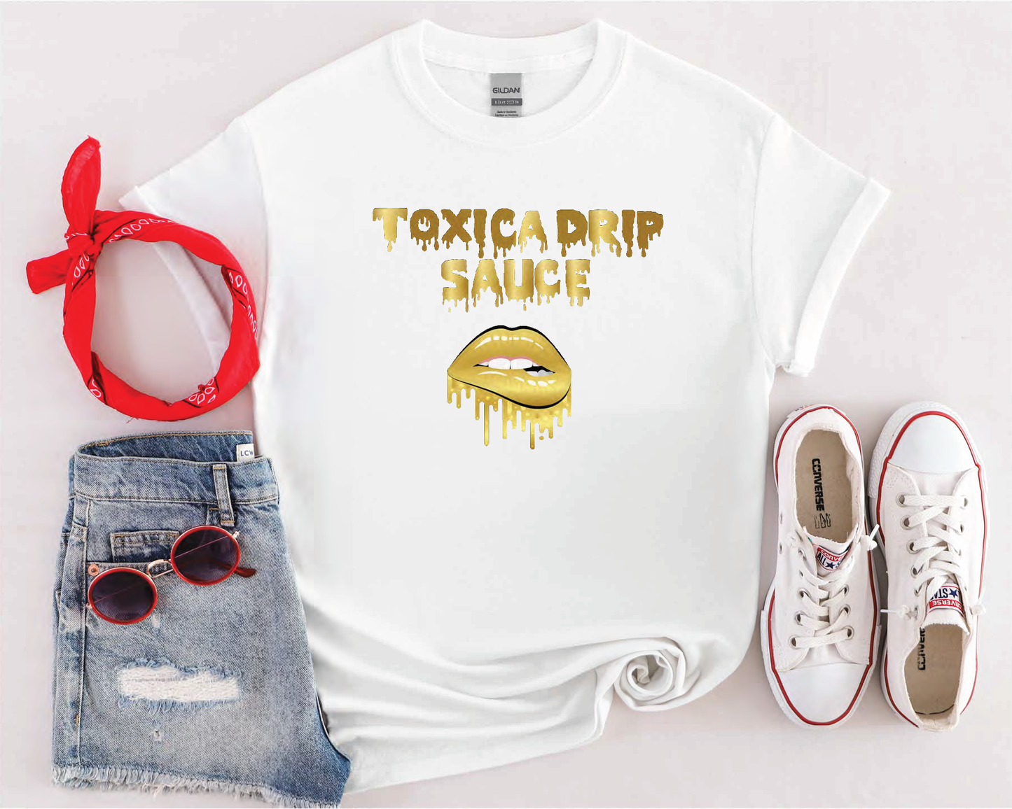 Toxica Drip Sauce- short sleeve T-shirt