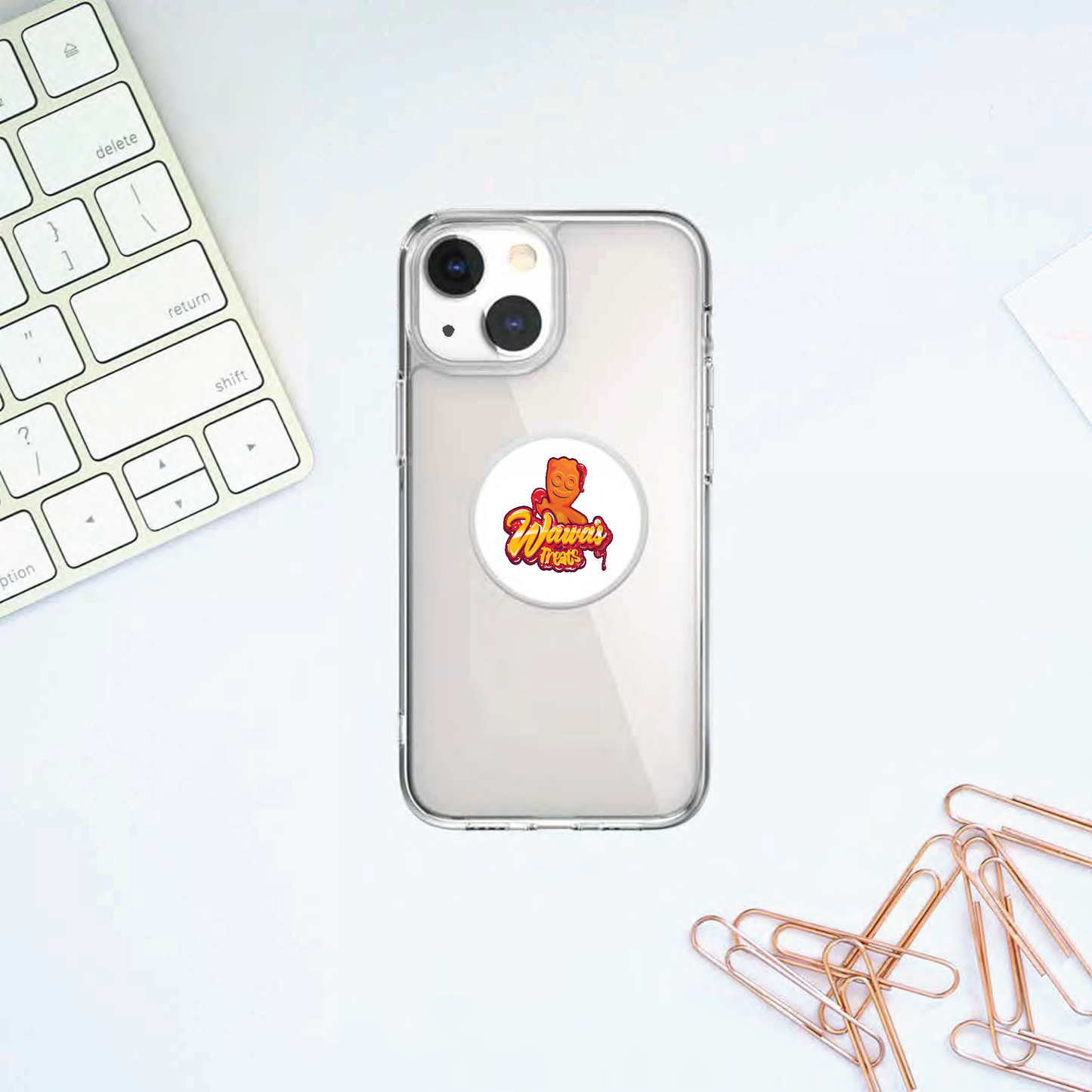 Wawa's Treats Sublimation Pop-Socket-