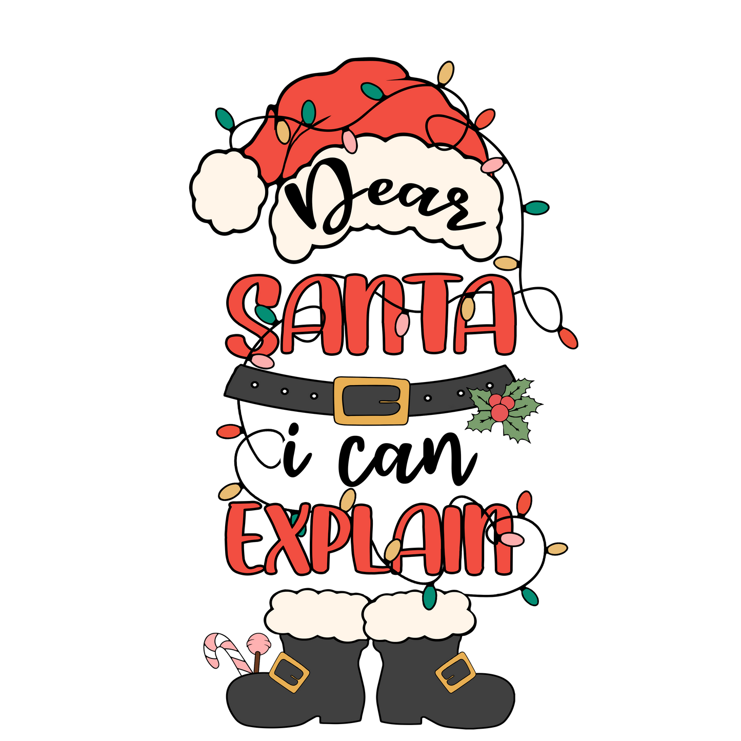 Kid's Christmas DTF's