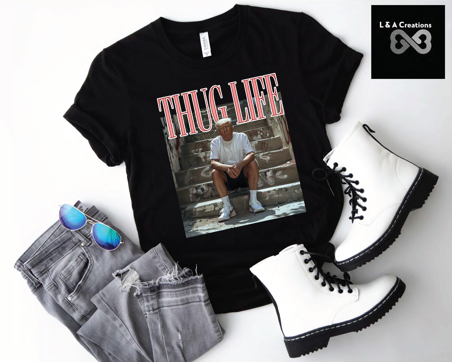 Thug life-Trump TEE