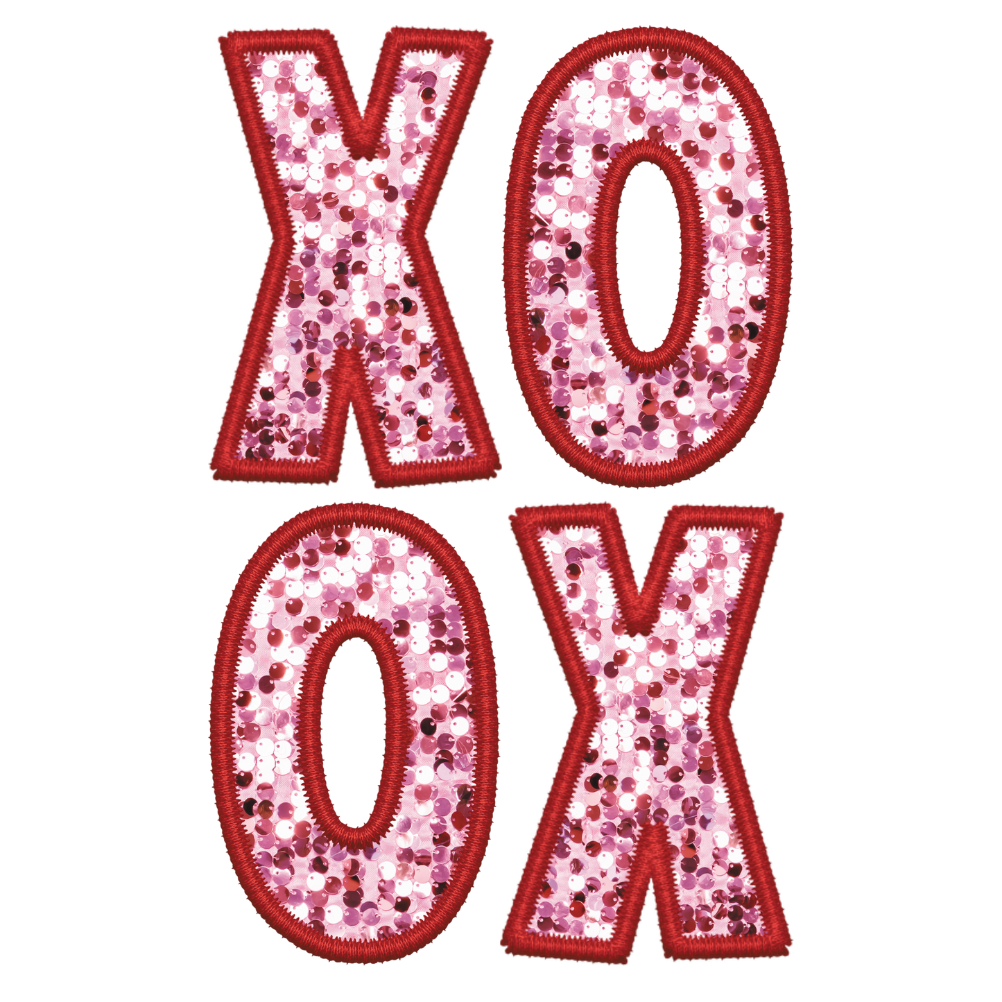 DTF Transfer- Faux Glitter Images