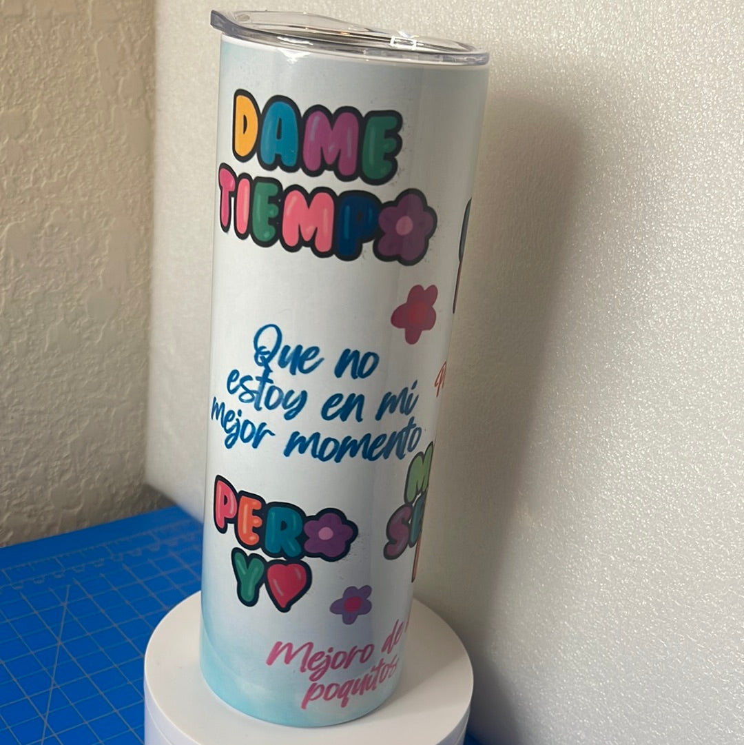 Karol G- 20oz skinny tumbler